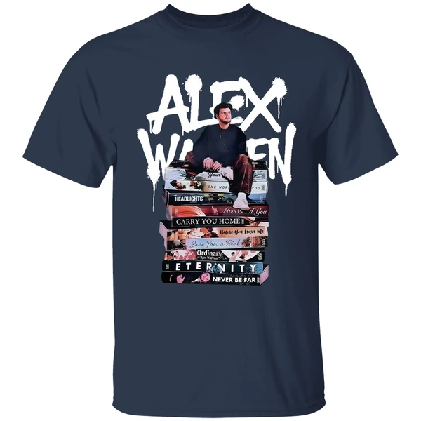 alex warren little orphan alex live eu uk tour 2026 shirt navy