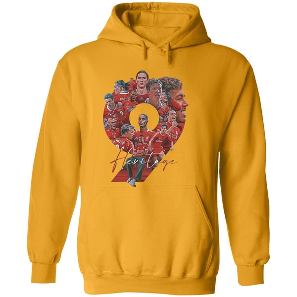 Alexander Isak Heritage No 9 Liverpool Hoodie
