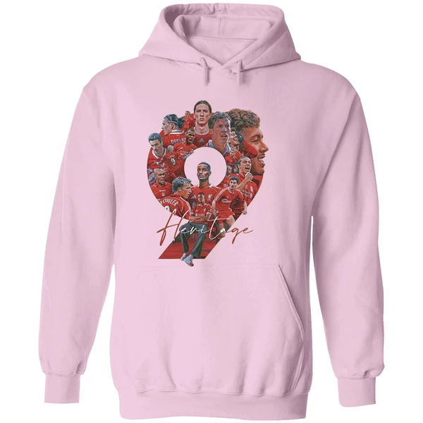 Alexander Isak Heritage No 9 Liverpool Hoodie - Image 5