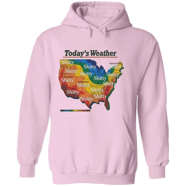 Alexander Skarsgard Todays Weather Shitty Weather Hoodie - Image 5