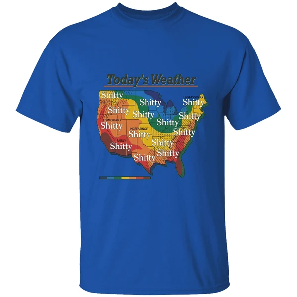 Alexander Skarsgard Todays Weather Shitty Weather Shirt - Image 5