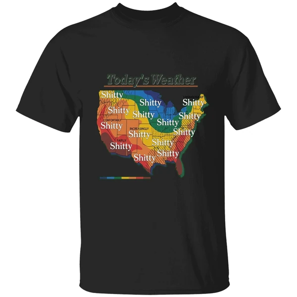 Alexander Skarsgard Todays Weather Shitty Weather Shirt - Image 7
