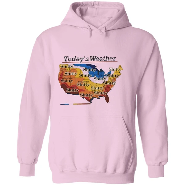 Alexander Skarsgard Wearing Todays Weather Shitty Us Map Hoodie - Image 5