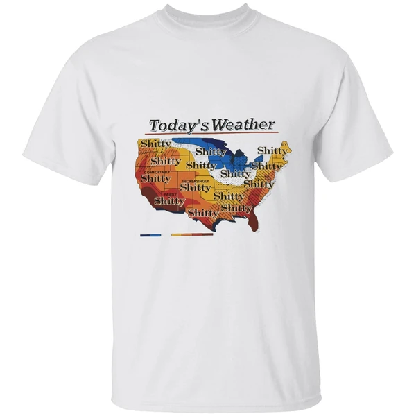 Alexander Skarsgard Wearing Todays Weather Shitty Us Map Shirt