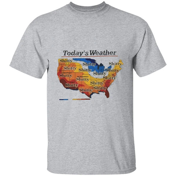 Alexander Skarsgard Wearing Todays Weather Shitty Us Map Shirt - Image 6