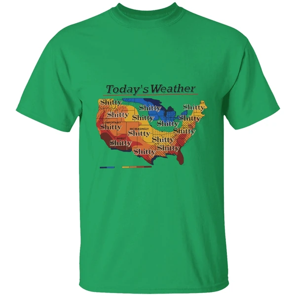 Alexander Skarsgard Wearing Todays Weather Shitty Us Map Shirt - Image 8