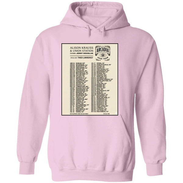 Alison Krauss Union Station Arcadia Tour 2026 Poster Hoodie - Image 5