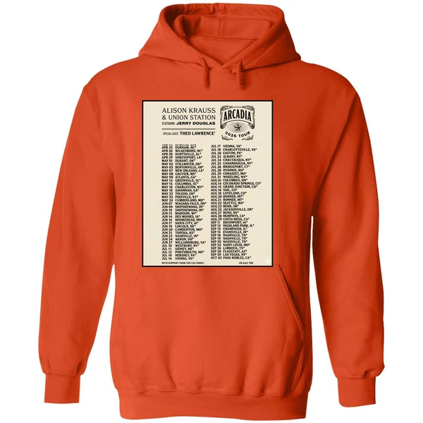 Alison Krauss Union Station Arcadia Tour 2026 Poster Hoodie - Image 6