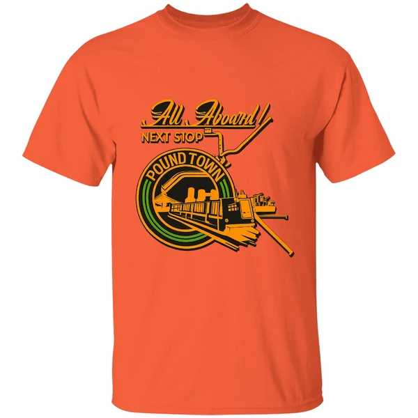 All Aboard Next Stop Poundtown Shirt - Image 6