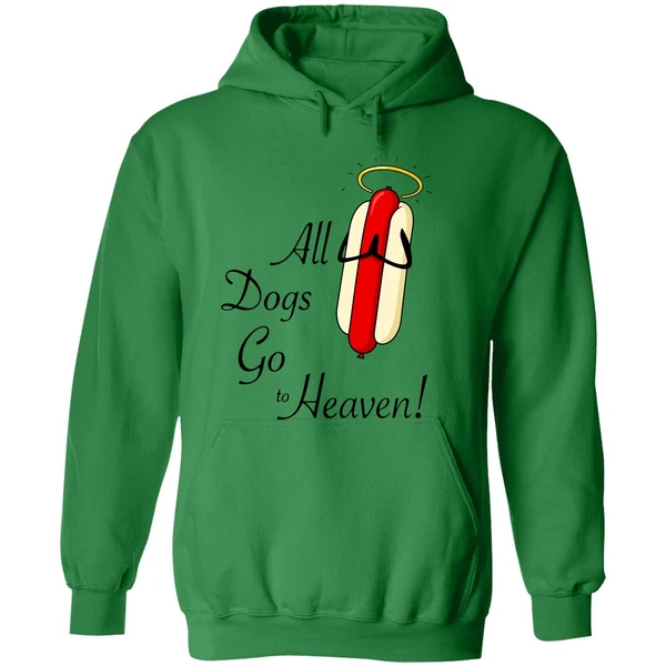 All Dogs Go To Heaven Sausage Hoodie - Image 2