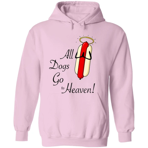 All Dogs Go To Heaven Sausage Hoodie - Image 5