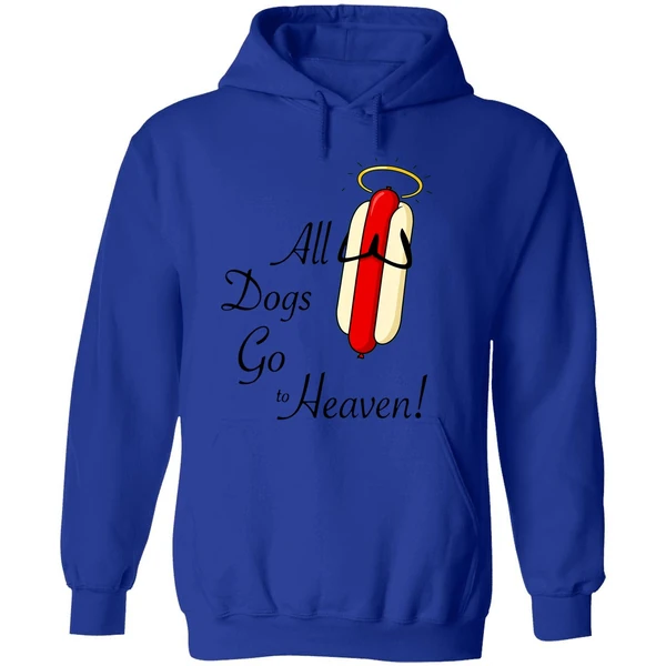 All Dogs Go To Heaven Sausage Hoodie - Image 7