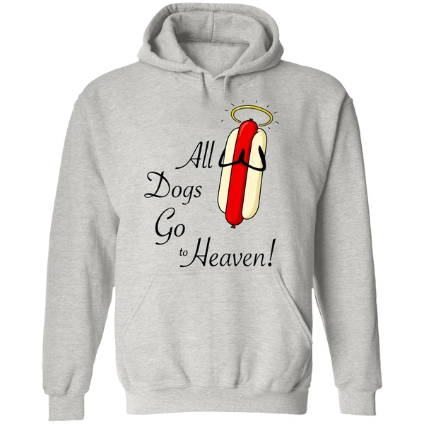 All Dogs Go To Heaven Sausage Hoodie - Image 9