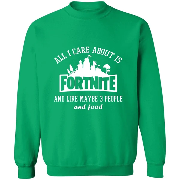 All I Care About Fortnite Like May 3 People Sweatshirt - Image 2
