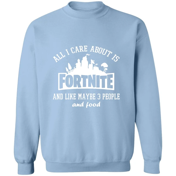 All I Care About Fortnite Like May 3 People Sweatshirt - Image 3