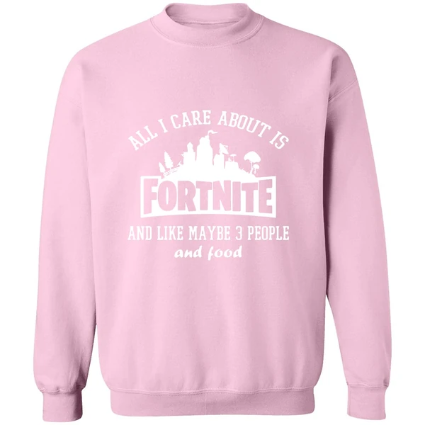 All I Care About Fortnite Like May 3 People Sweatshirt - Image 4