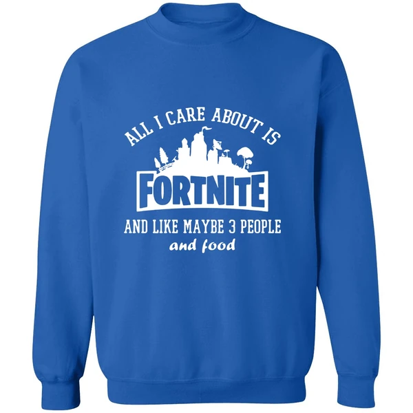 All I Care About Fortnite Like May 3 People Sweatshirt - Image 8
