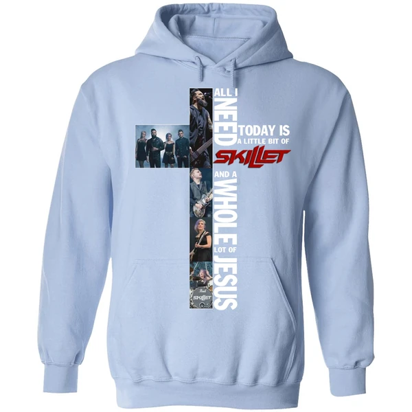 All I Need Today Is A Little Bit Of Skillet Hoodie - Image 3