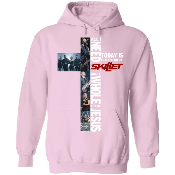 All I Need Today Is A Little Bit Of Skillet Hoodie - Image 4
