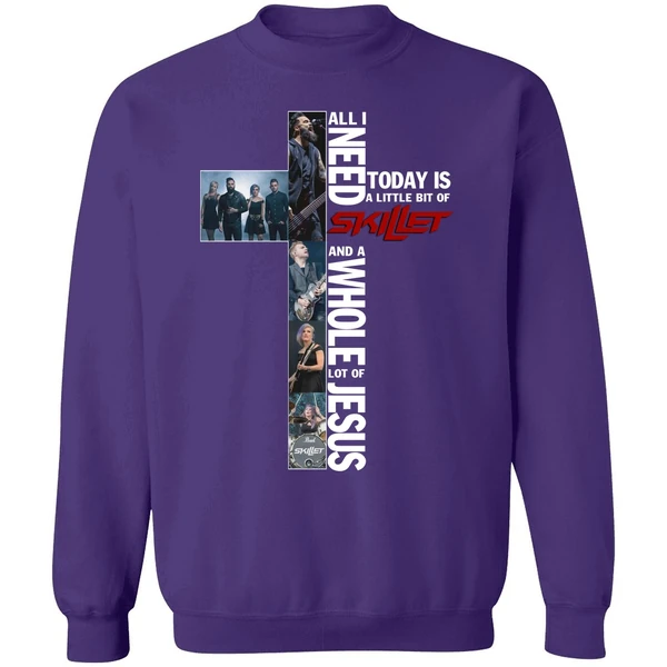 All I Need Today Is A Little Bit Of Skillet Sweatshirt - Image 6