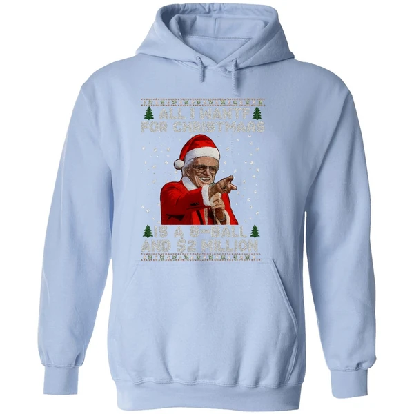 All I Want For Christmas Is A 8 Ball And 2 Million Hoodie - Image 4