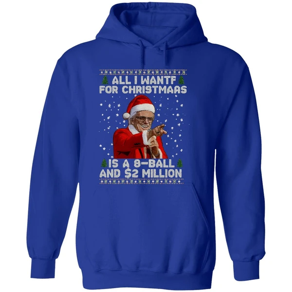 All I Want For Christmas Is A 8 Ball And 2 Million Hoodie - Image 7