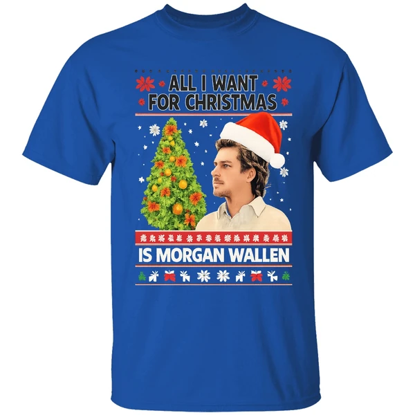 All I Want For Christmas Is Morgan Wallen Wallen Still The Problem Tour 2026 Shirt - Image 8