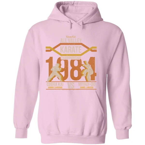 All Valley Karate Championship 1984 Cobra Kai Vs Miyagi Do Karate Kid Hoodie - Image 5