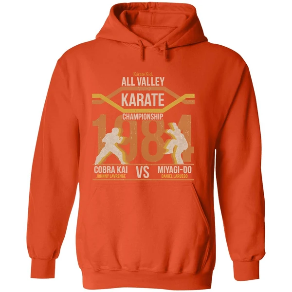 All Valley Karate Championship 1984 Cobra Kai Vs Miyagi Do Karate Kid Hoodie - Image 6
