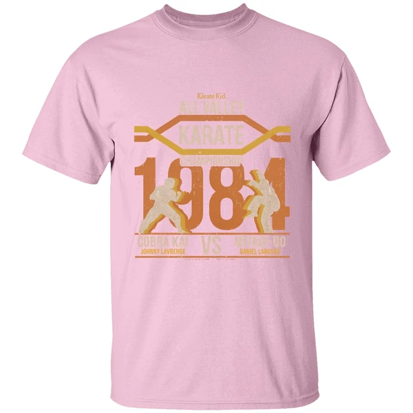 All Valley Karate Championship 1984 Cobra Kai Vs Miyagi Do Karate Kid Shirt - Image 3