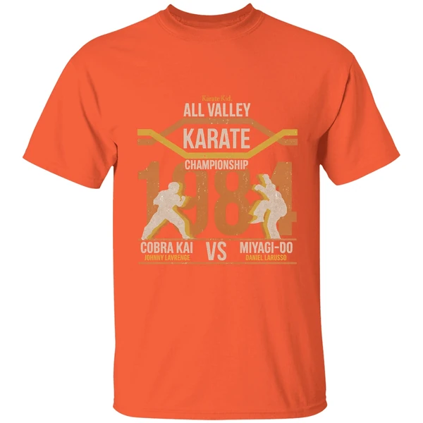 All Valley Karate Championship 1984 Cobra Kai Vs Miyagi Do Karate Kid Shirt - Image 6