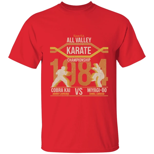 All Valley Karate Championship 1984 Cobra Kai Vs Miyagi Do Karate Kid Shirt - Image 7