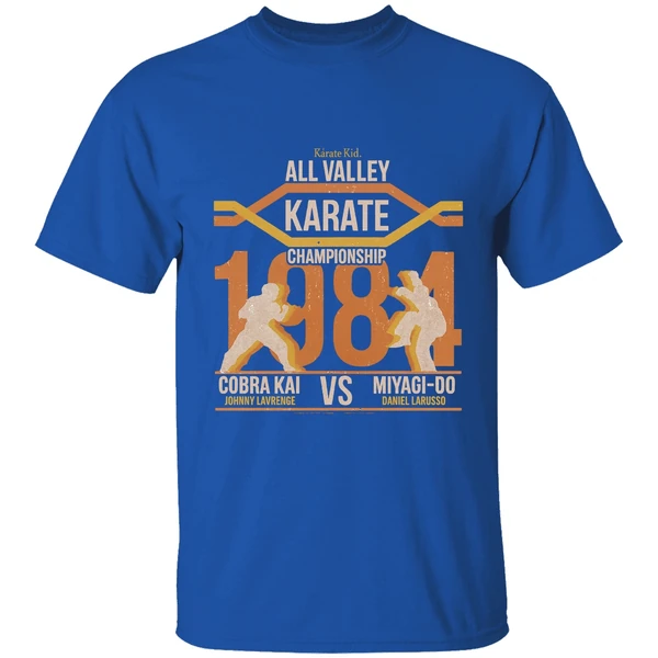 All Valley Karate Championship 1984 Cobra Kai Vs Miyagi Do Karate Kid Shirt - Image 8