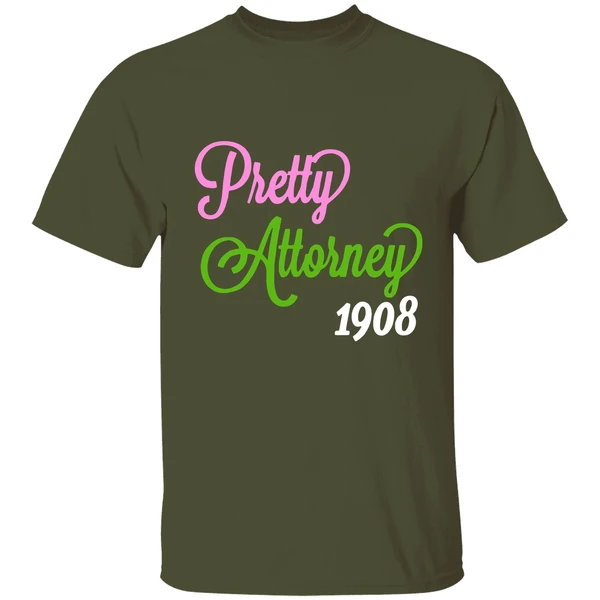 Alpha Kappa A Pretty Attorney Lawyer Jd Counselor Shirt - Image 3