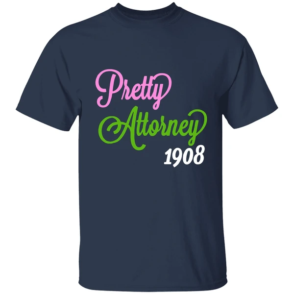 Alpha Kappa A Pretty Attorney Lawyer Jd Counselor Shirt - Image 4