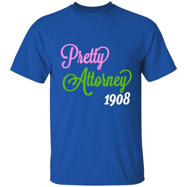 Alpha Kappa A Pretty Attorney Lawyer Jd Counselor Shirt - Image 7