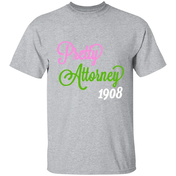Alpha Kappa A Pretty Attorney Lawyer Jd Counselor Shirt - Image 8