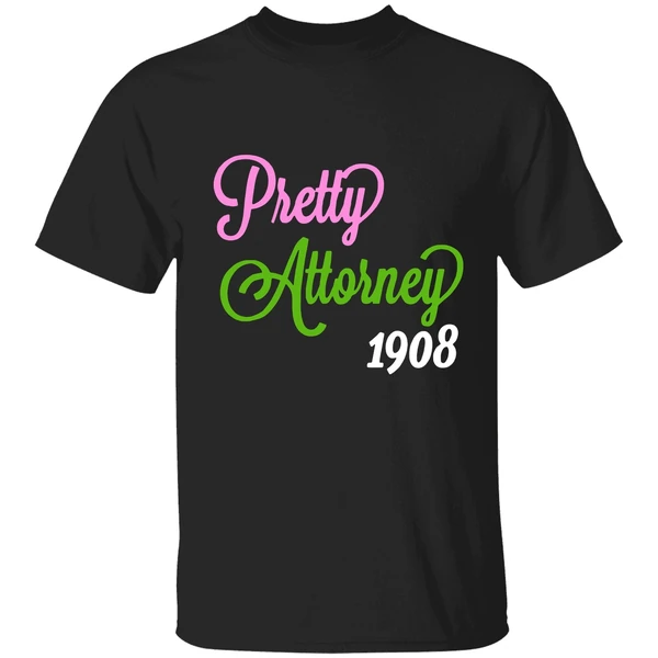 Alpha Kappa A Pretty Attorney Lawyer Jd Counselor Shirt - Image 9