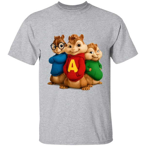 Alvin And The Chipmunks Merch Shirt - Image 9