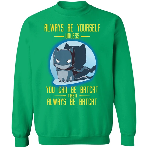 Always Be Batcat Sweatshirt - Image 2