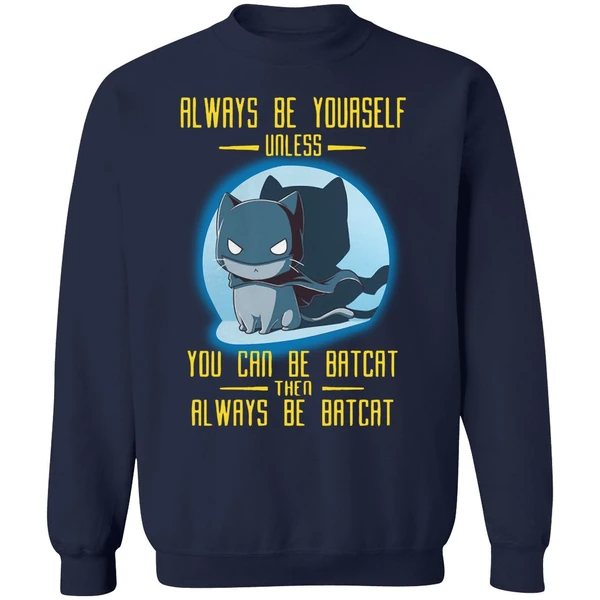 Always Be Batcat Sweatshirt - Image 5