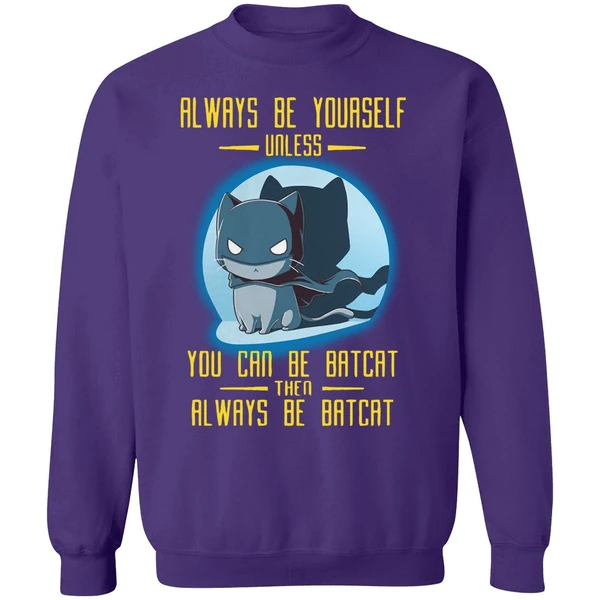 Always Be Batcat Sweatshirt - Image 6