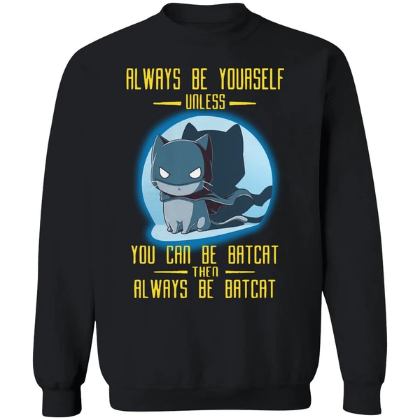 Always Be Batcat Sweatshirt - Image 9