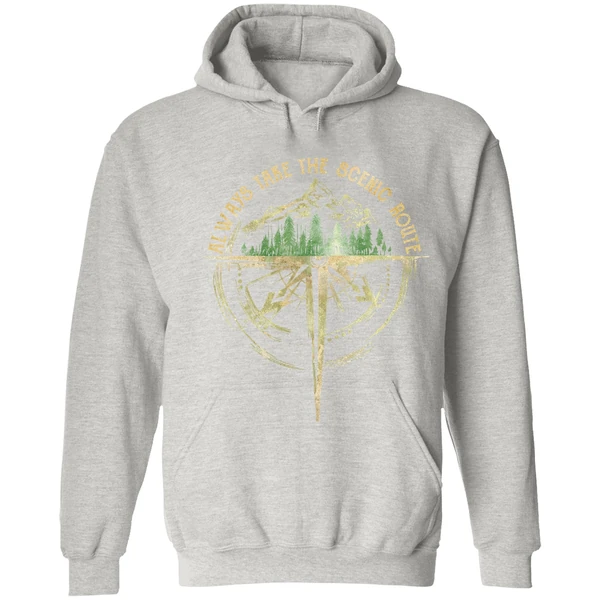 Always Take The Scenic Route Hoodie - Image 7