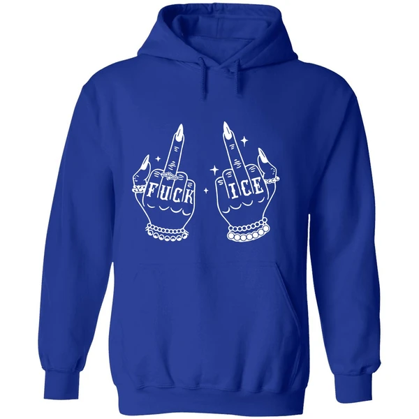 Amanda Tietz Fuck Ice Hoodie - Image 7