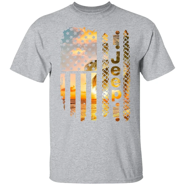 American Flag Camo Jeep Shirt - Image 8