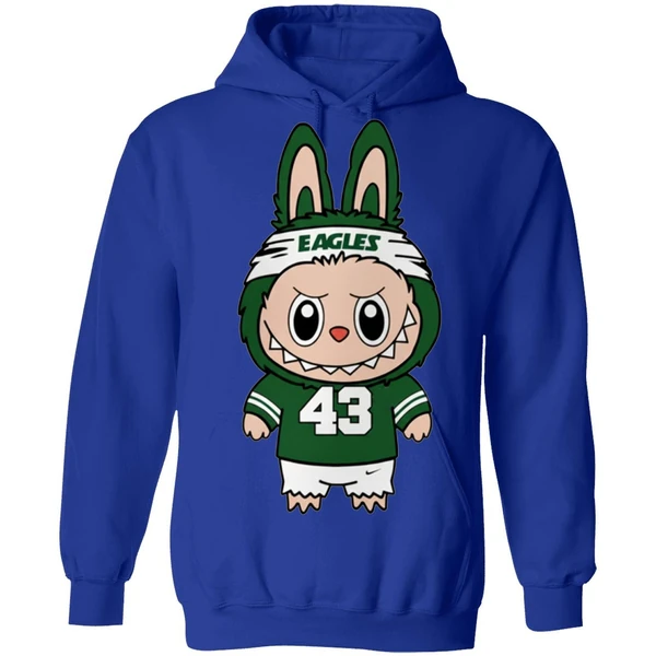 American Football Labubu Mascot Philadelphia Eagles Hoodie