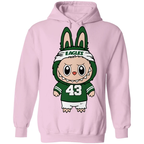 American Football Labubu Mascot Philadelphia Eagles Hoodie - Image 4