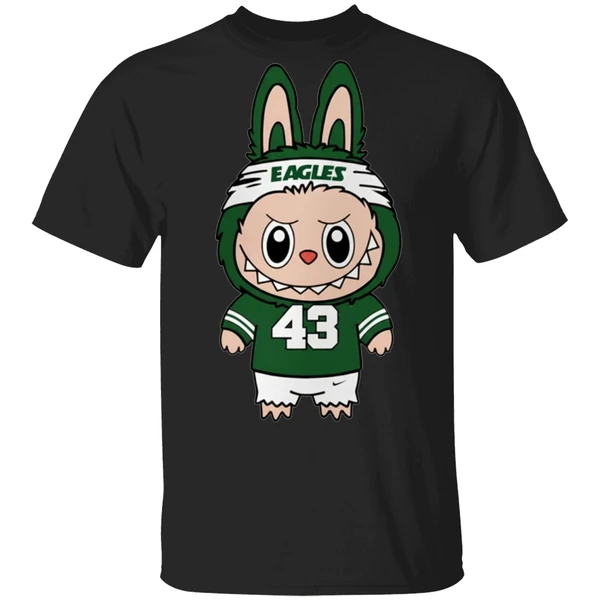 American Football Labubu Mascot Philadelphia Eagles Shirt - Image 9