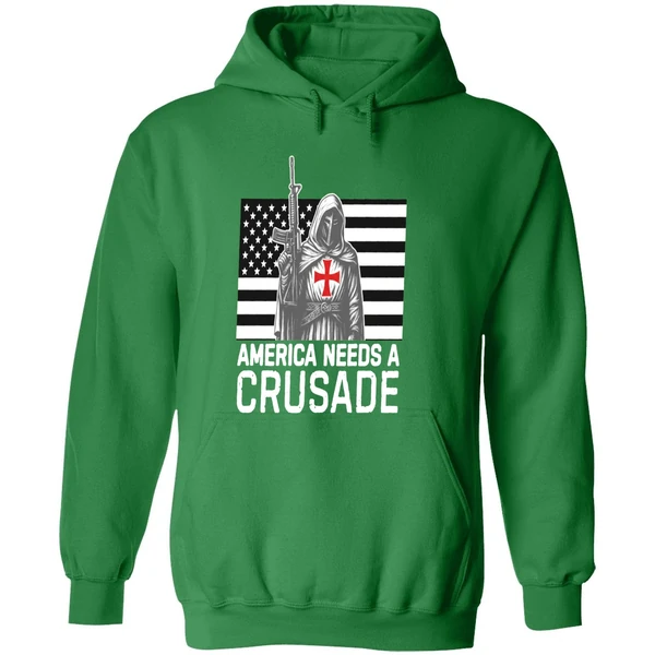 American Needs A Crusade Hoodie - Image 2